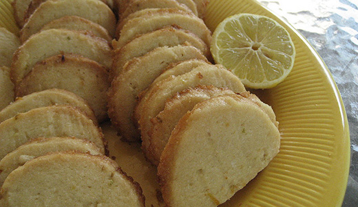 Печенье с лимонной какрмелью